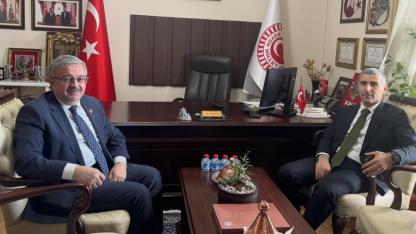 Vali Aktaş TBMM’de Milletvekilleri Ziyaret Etti