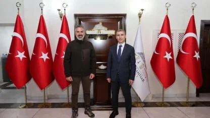 Vali Aktaş Turgay Başyayla’yı Makamında Ağırladı