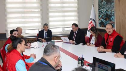 Vali Aktaş’tan Sosyal Yardımlaşma ve Dayanışma Vakfı’na Ziyaret