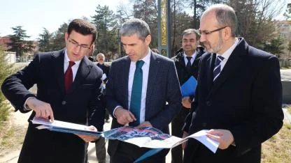 Vali Naci Aktaş, Millet Bahçesi’ndeki Çalışmaları İnceledi