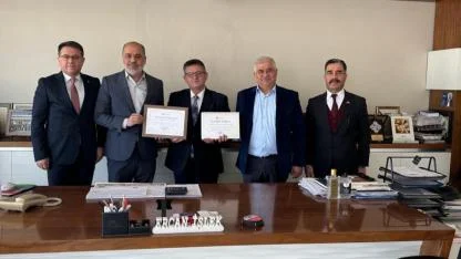 Vergi Haftası’nda İşlek’e Teşekkür Belgesi