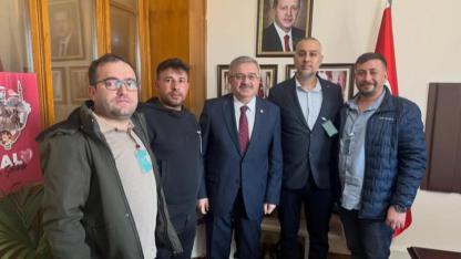 Yurdunuseven Eyinç ve Yönetimini Ağırladı