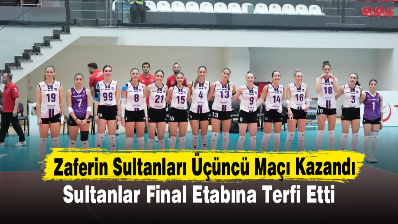 Zaferin Sultanları Üçüncü Play-Off Maçını Kazandı: 3-1