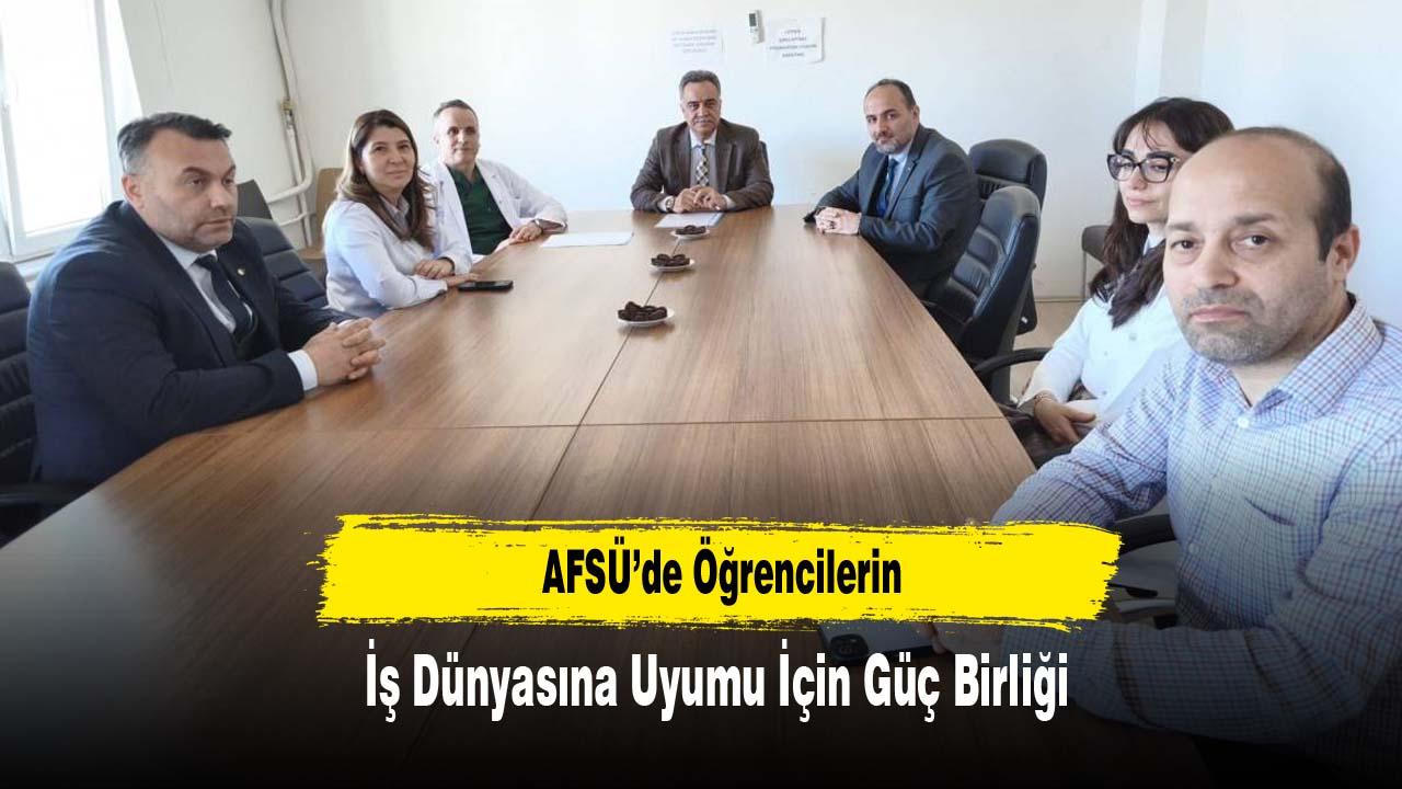 AFSÜ’de Öğrencilerin İş Dünyasına Uyumu İçin Güç Birliği