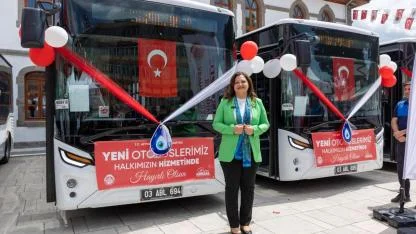 Afyon’da Toplu Taşımada Yeni Otobüsler Yarın Hizmete Giriyor