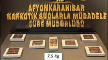 Afyon’da Uyuşturucu Operasyonu: 3 Tutuklama