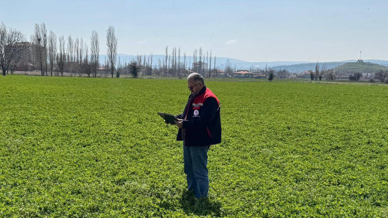 Afyon’da Yem Bitkileri Desteklemeleri İçin Arazi Kontrolleri Sürüyor
