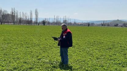 Afyon’da Yem Bitkileri Desteklemeleri İçin Arazi Kontrolleri Sürüyor