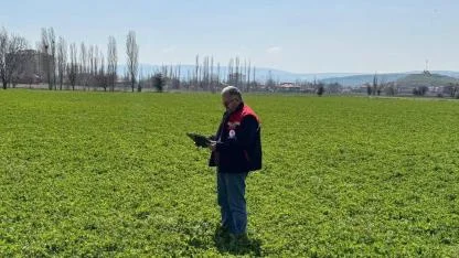 Afyon’da Yem Bitkileri Desteklemeleri İçin Arazi Kontrolleri Sürüyor