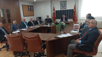 Afyonkarahisar Defterdarlığı’nda Tahsilat Toplantısı Gerçekleştirildi