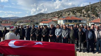 Afyonkarahisar’da Gazi Osman Akbel Son Yolculuğuna Uğurlandı