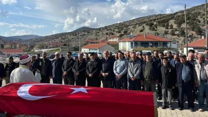 Afyonkarahisar’da Gazi Osman Akbel Son Yolculuğuna Uğurlandı