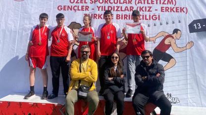 Afyonkarahisarlı Özel Sporcular Türkiye Şampiyonası’na Damga Vurdu