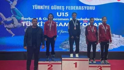 Afyonlu Güreşçi Sebahat Işıkçı Türkiye Şampiyonu Oldu