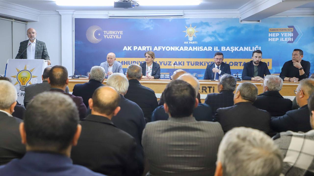 AK Parti Afyonkarahisar’da Danışma Meclisi Toplantısı Düzenlendi