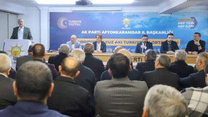 AK Parti Afyonkarahisar’da Danışma Meclisi Toplantısı Düzenlendi