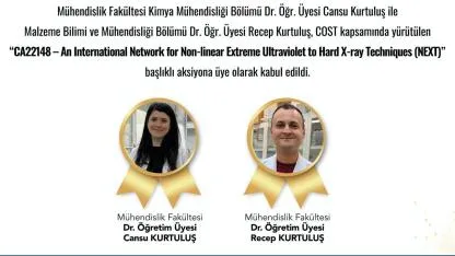 AKÜ Bilim İnsanları COST Uluslararası Projelerine Katıldı