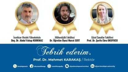 AKÜ, Öğretim Üyelerinden TÜBİTAK Başarısı