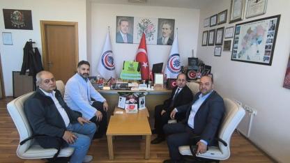 Altı Nokta Körler Derneğinden Başhekim Balcıya Ziyaret