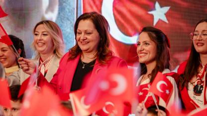 Başkan Köksal, 23 Nisan Coşkusunu Çocuklarla Paylaştı