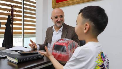 Başkan Şahin "Bizim Kapımız Makam Kapısı Değil, Gönül Kapısıdır"