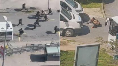 Beşiktaş’ta Polis Noktasına Silahlı Saldırı: 2 Polis Yaralı, 10 Şüpheli Gözaltında