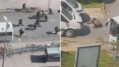 Beşiktaş’ta Polis Noktasına Silahlı Saldırı: 2 Polis Yaralı, 10 Şüpheli Gözaltında