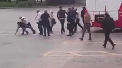 Bursa Terminalinde Kavga! Yolcu ve Otobüs Şoförü Birbirine Girdi!