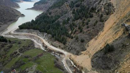 Çay Barajı’nda Ürküten Manzara