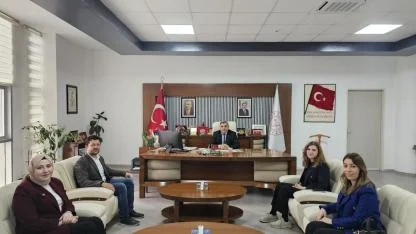 Deneyap Heyeti’nden Müdür Sünnetci’ye Ziyaret