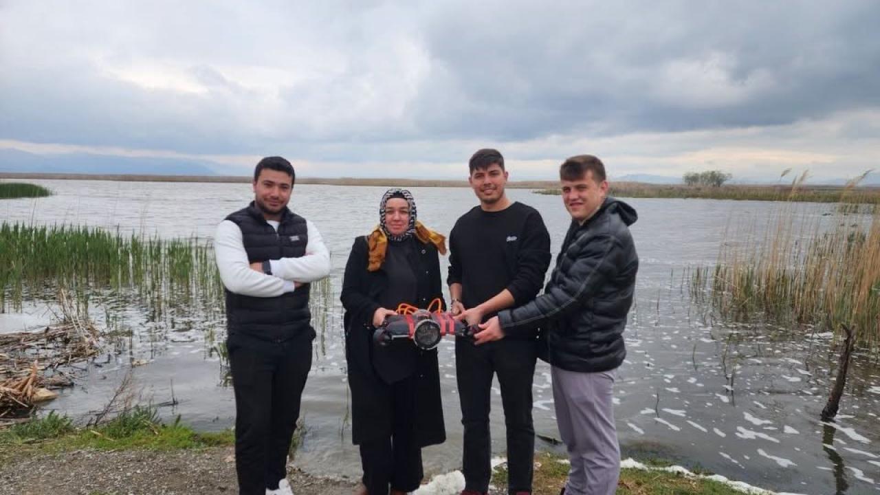 Eber Gölü Yapay Zeka Destekli Sualtı Aracıyla İzlenecek