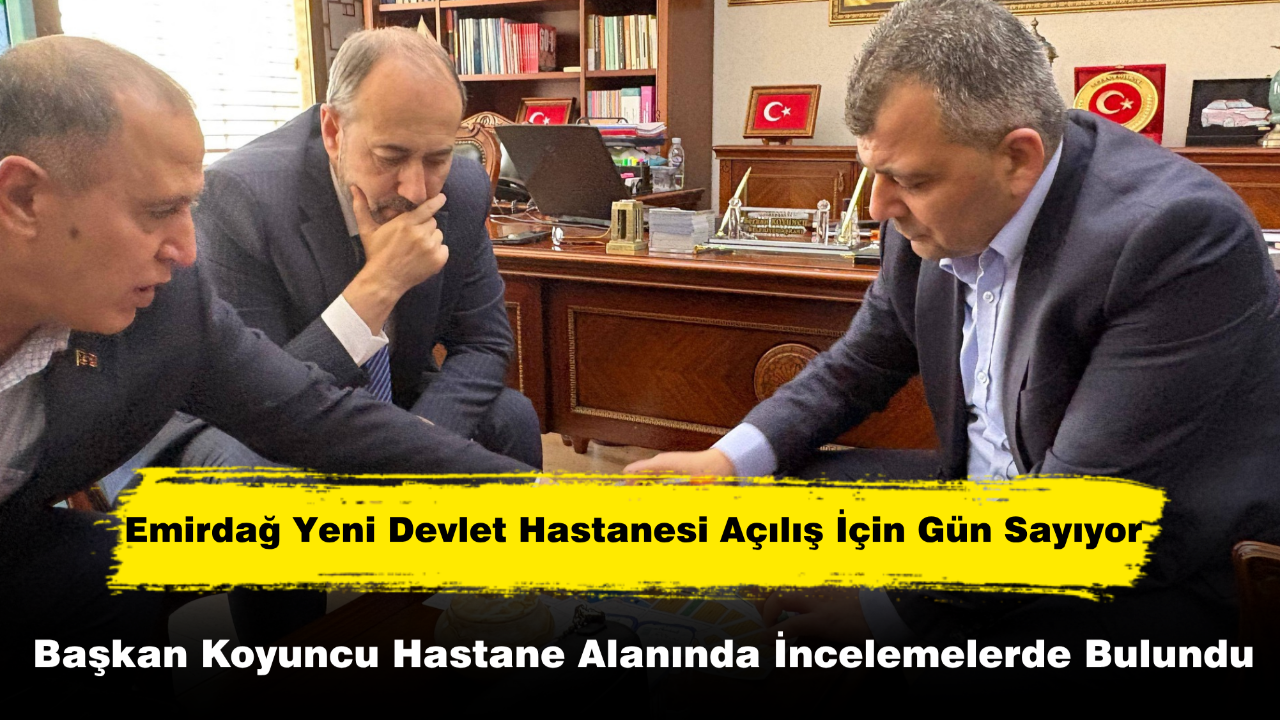 Emirdağ Yeni Devlet Hastanesi Açılış İçin Gün Sayıyor