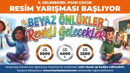 Fuar Hastanesi’nden Sanata Destek: 5. Resim Yarışması İçin Başvurular Devam Ediyor