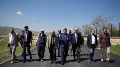 Hamidiye–Termal Tesisler Yolunda Sıcak Asfalt Çalışmaları Hız Kesmeden Sürüyor