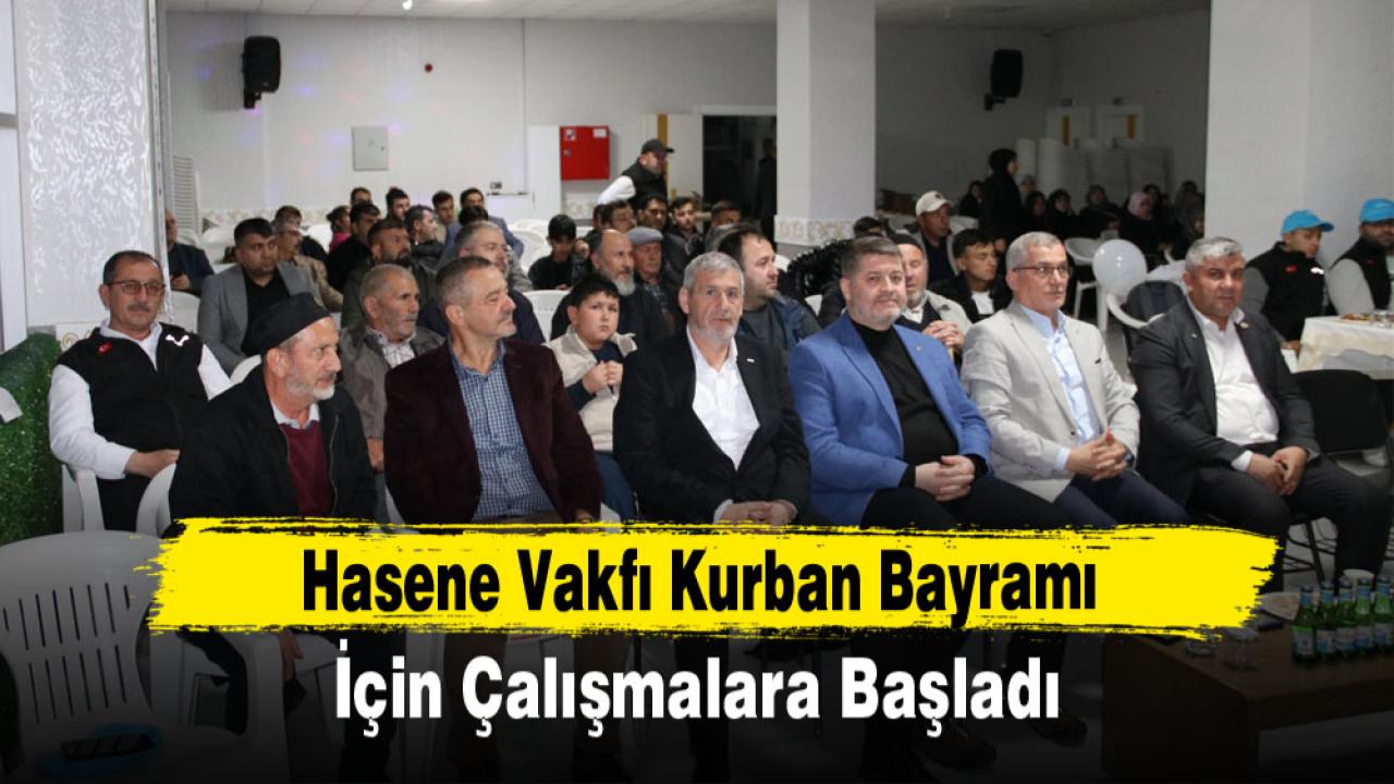 Hasene Vakfı Kurban Bayramı İçin Çalışmalara Başladı