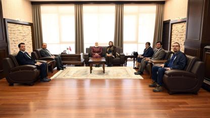 Kadınanalar Kültür Derneği’nden  Rektör Karakaş'a Ziyaret