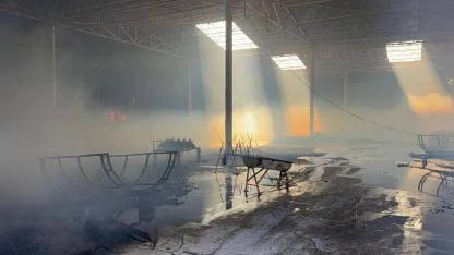 Kamış Fabrikasında ki Yangın 3 Saat Sonra Kontrol Altına Alındı