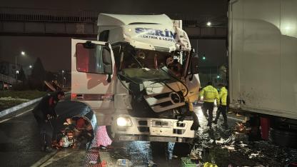 Kütahya-Afyon Yolunda Feci Kaza