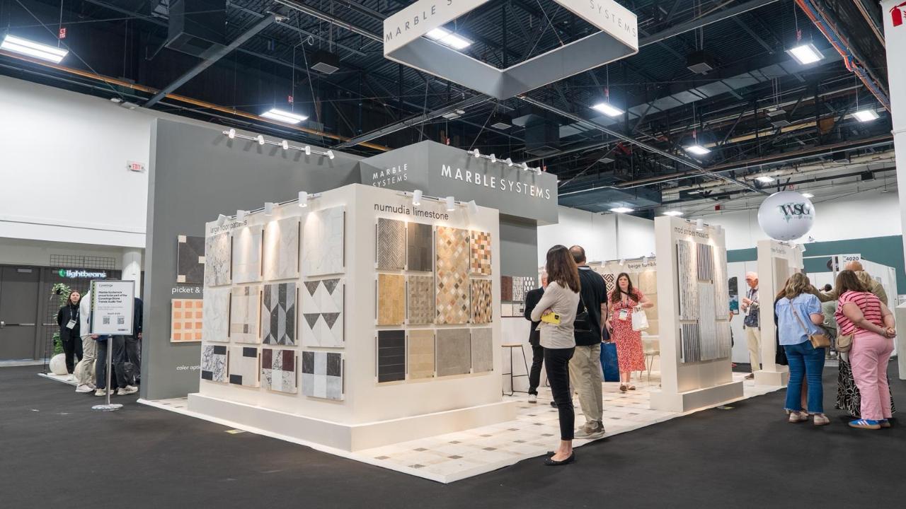 Marble Systems Tureks, Abd’nin Dev Doğal Taş Fuarı Coverings’te Gövde Gösterisi Yaptı