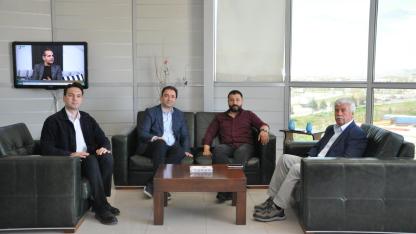 Meclis Üyesi Baykara ve İş İnsanı Kocaşaban’dan TV3’e Hayırlı Olsun Ziyareti