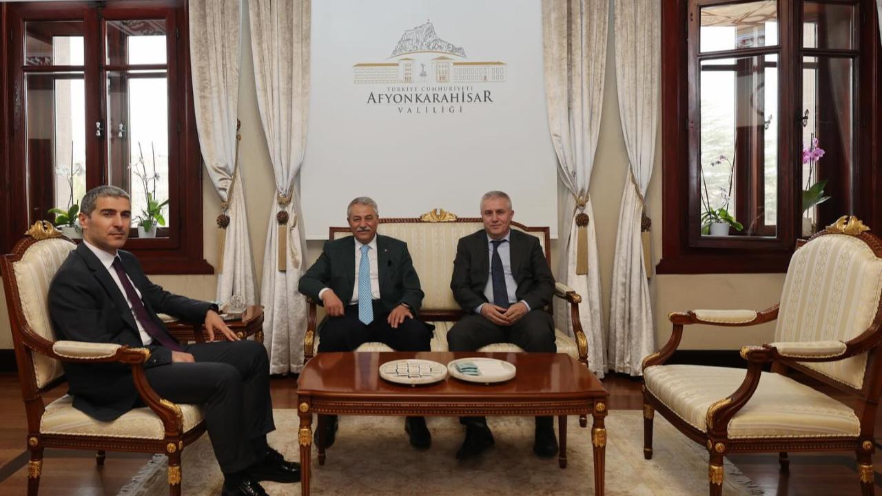 Mehmet Yüksektepe Ve Metin Tunçtürk Vali Aktaş’ı Ziyaret Etti