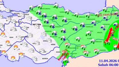 Meteoroloji'den 14 İl İçin Sarı Kodlu Uyarı! Kuvvetli Yağış, Kar, Fırtına Ve Çığ Tehlikesine Dikkat