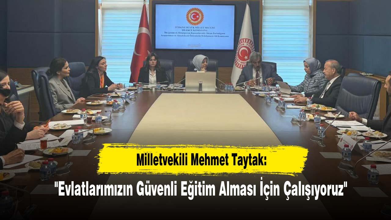 Milletvekili Taytak: 