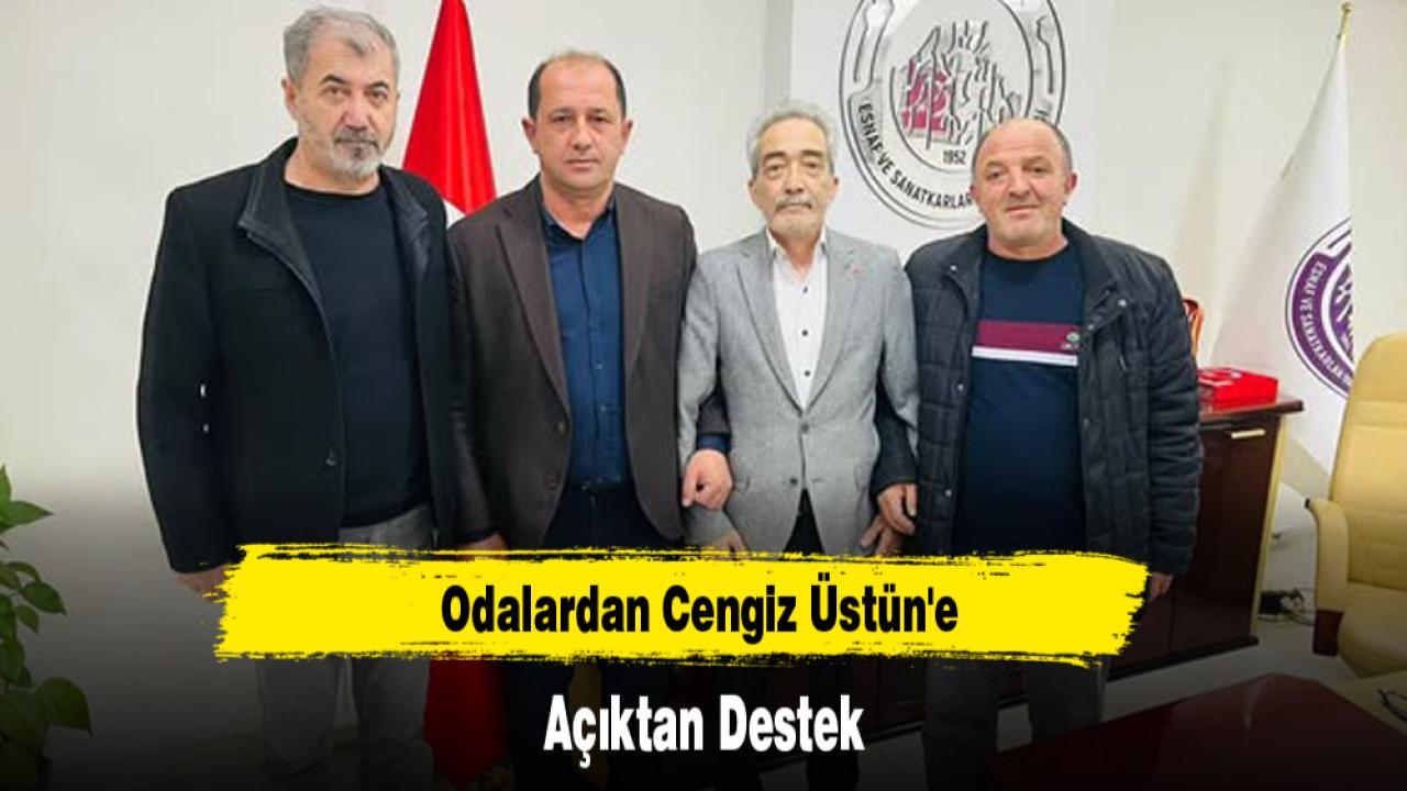 Odalardan Cengiz Üstün'e Açıktan Destek