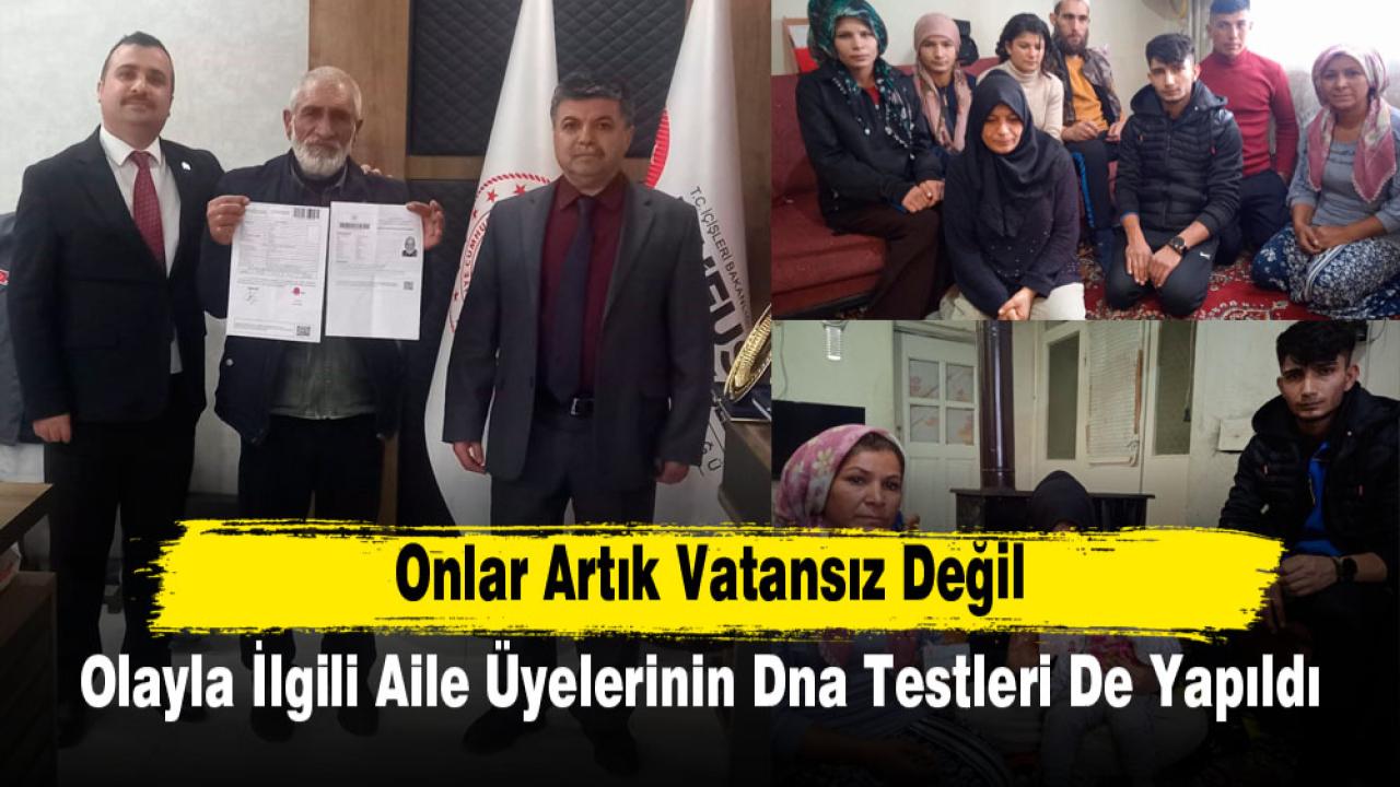 Onlar Artık Vatansız Değil