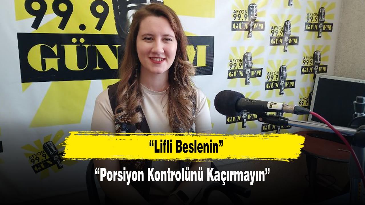 “Porsiyon Kontrolünü Kaçırmayın”