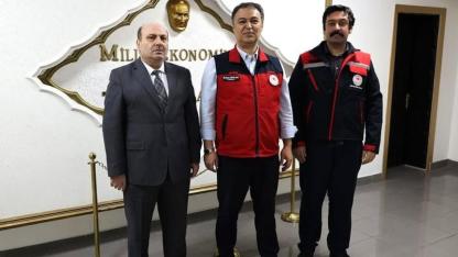 Bayat İlçe Tarım Müdürü Kan’dan Müdür Parlak’a Veda Ziyareti