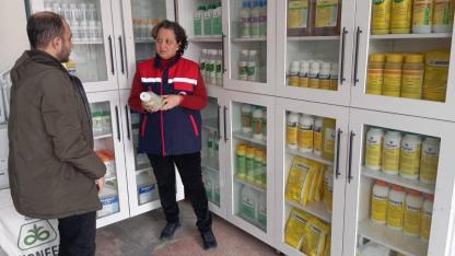 Afyonkarahisar’da Zirai İlaç Bayilerine Sıkı Denetim