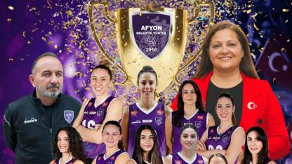 Afyon Belediye Yüntaş Voleybol Son Maçını da Kazanarak Sultanlar Ligi'ne Çıktı!