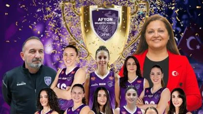 Afyon Belediye Yüntaş Voleybol Son Maçını da Kazanarak Sultanlar Ligi'ne Çıktı!